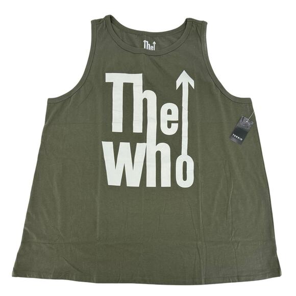 Torrid Size 3 The Who Classic Fit Cotton Crew Tank Plus Size 3X or 22-24 - Picture 2 of 4